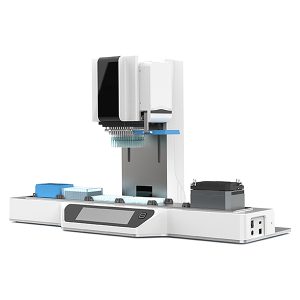 αυτοματοποιημένος σταθμός εργασίας χειρισμού υγρών