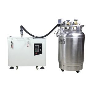 πλανητικός μύλος σφαιρών με ψύξη υγρού αζώτου